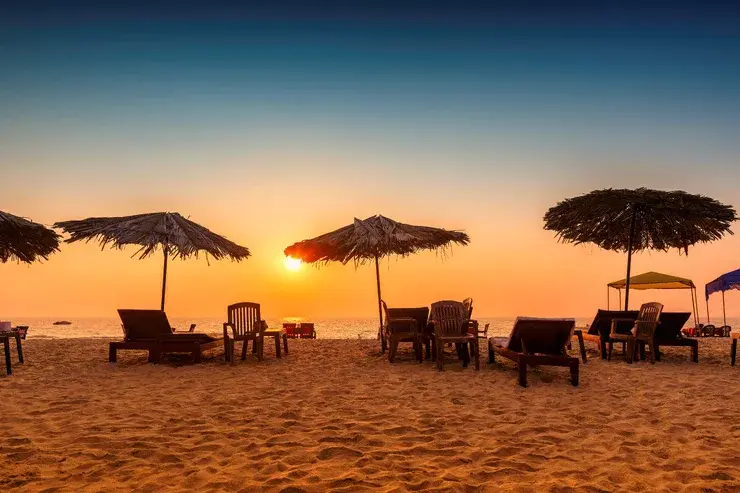 goa sunset view
